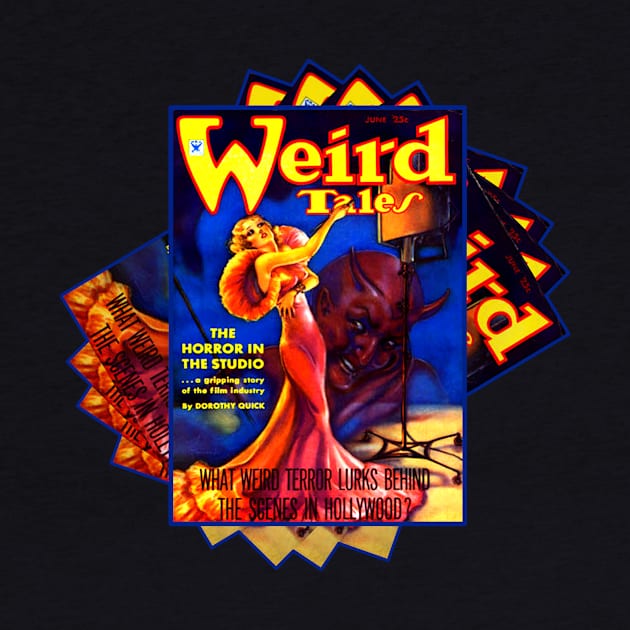 Weird Tales Magazine Cover 1935 by Scarebaby